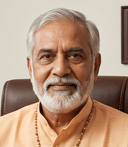 Portrait of Acharya Devendra Mishra