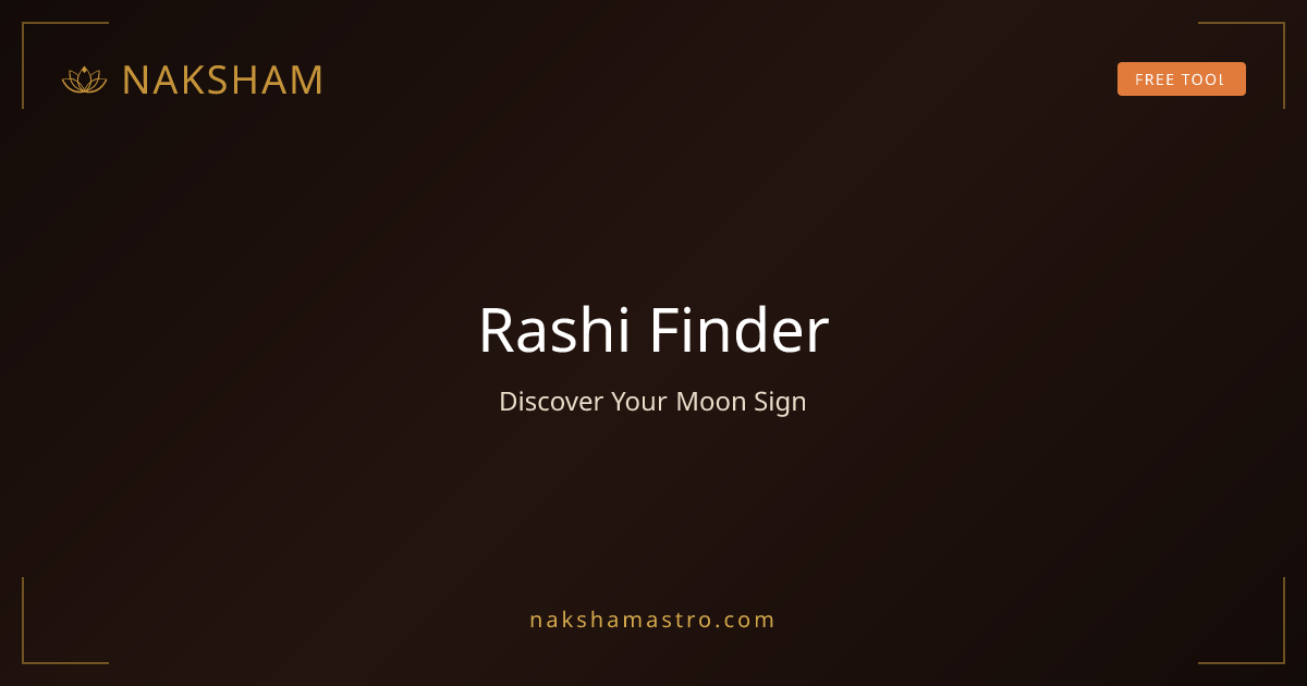 Rashi Finder: Know Your Rashi by Date of Birth (Free Calculator) | Naksham